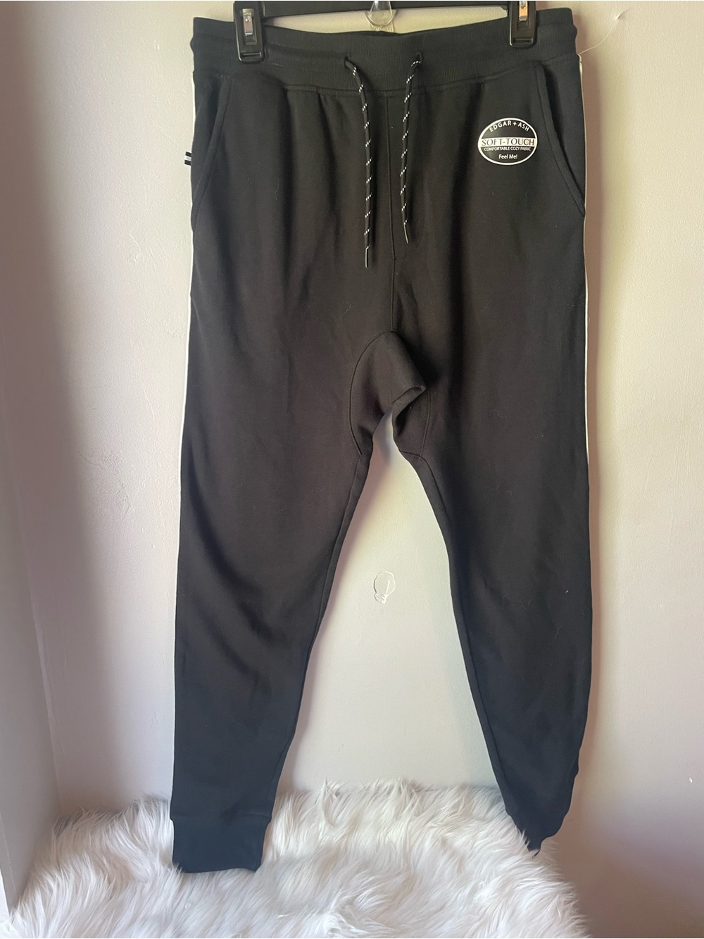Edgar+Ash NWT Black Jogger Sweatpants